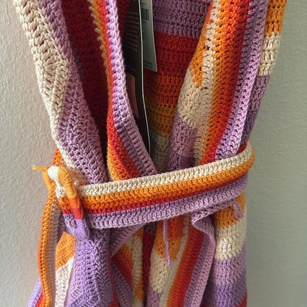 FARM Rio Multicolor Striped Mini Dress - Picture 3 of 3